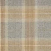 brown checked woolen fabric from Abraham Moon & Sons