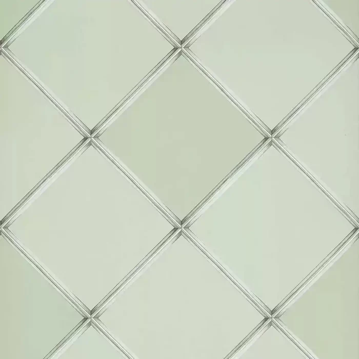 Palm House Trellis Wallpaper - Soft swatch