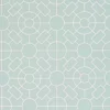 blue geometric wallpaper from osborne & little