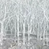 black-grey botanical wallpaper from osborne & little