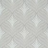 black-grey botanical wallpaper from osborne & little