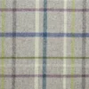 blue checked woolen fabric from Abraham Moon & Sons