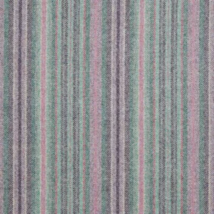 purple striped woolen fabric from Abraham Moon & Sons