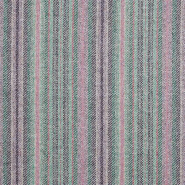 Santa Cruz Fabric - Heather by purple striped woolen fabric from Abraham Moon & Sons