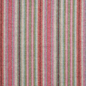 multicolour striped woolen fabric from Abraham Moon & Sons