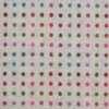 multicolour spotted woolen fabric from Abraham Moon & Sons
