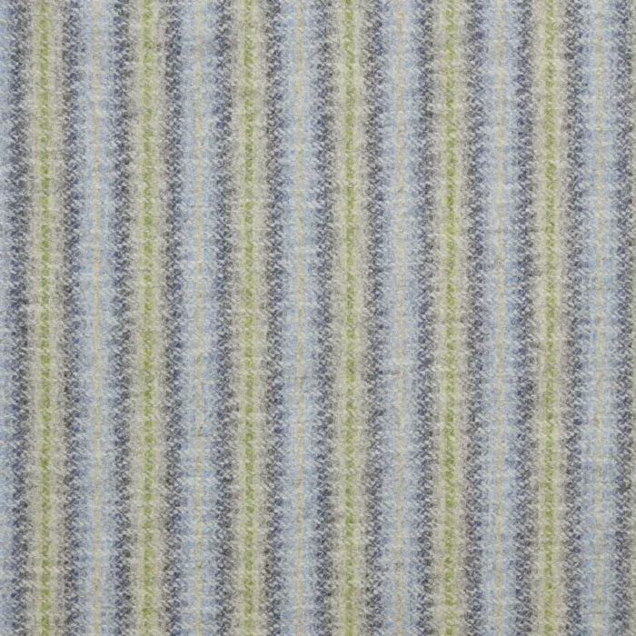 Tobago Fabric - Silver / Denim swatch
