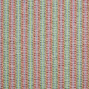 multicolour striped woolen fabric from Abraham Moon & Sons