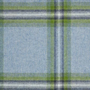 purple checked woolen fabric from Abraham Moon & Sons