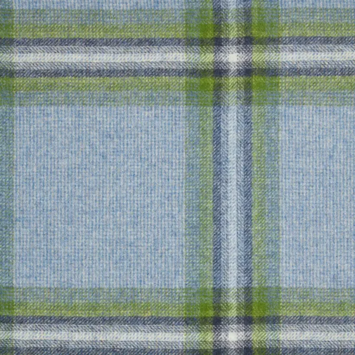 New Orleans Fabric - Blue / Green swatch