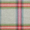 red checked woolen fabric from Abraham Moon & Sons