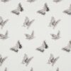brown animal embroideried fabric from Beaumont Textiles
