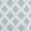 blue geometric woven fabric from Beaumont Textiles
