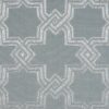 green geometric woven fabric from Beaumont Textiles