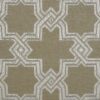 yellow geometric woven fabric from Beaumont Textiles