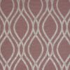 pink geometric woven fabric from Beaumont Textiles