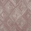 pink geometric woven fabric from Beaumont Textiles