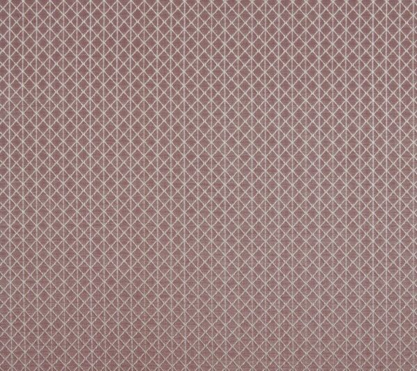 pink geometric woven fabric from Beaumont Textiles