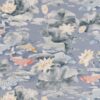 blue animal voile-sheer fabric from Beaumont Textiles