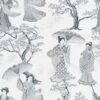 black-grey misc cotton fabric from Beaumont Textiles