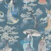 blue misc cotton fabric from Beaumont Textiles