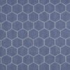 blue geometric jacquard fabric from Beaumont Textiles