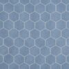blue geometric jacquard fabric from Beaumont Textiles