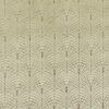 green geometric velvet-chenille fabric from Beaumont Textiles