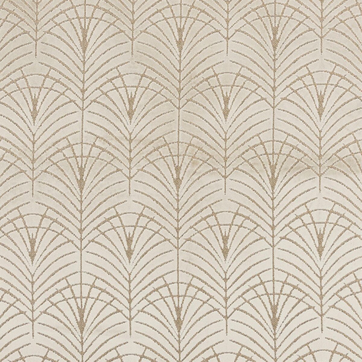 neutral geometric velvet-chenille fabric from Beaumont Textiles
