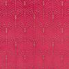 red geometric velvet-chenille fabric from Beaumont Textiles