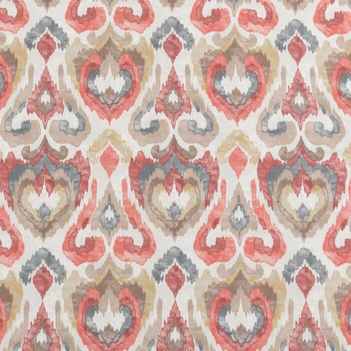 Aswan Fabric - Pomegranate swatch