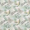 green botanical cotton fabric from Beaumont Textiles