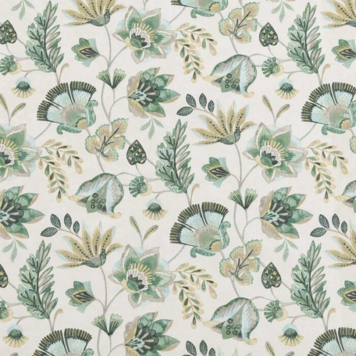 Lotus Fabric - Fern swatch