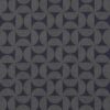 blue geometric embroideried fabric from Beaumont Textiles