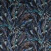 blue animal printed fabric from Beaumont Textiles