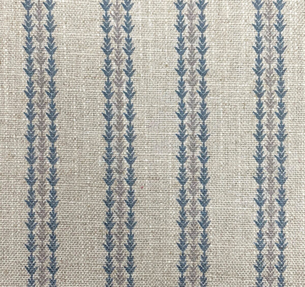 Stripe Fabric - Colour 1 by blue striped printed fabric from Art of the Loom
