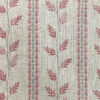 red striped printed fabric from Art of the Loom