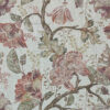 red botanical printed fabric from Art of the Loom