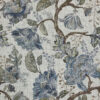 blue botanical printed fabric from Art of the Loom