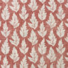 red botanical printed fabric from Art of the Loom
