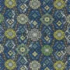 blue traditional linen fabric from Christian Lacroix