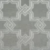 black-grey geometric woven fabric from Beaumont Textiles