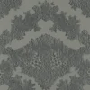 black-grey traditional wallpaper from christian lacroix