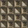 brown checked wallpaper from christian lacroix