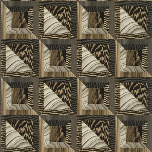 Palais Royal Wallpaper - Castor by brown checked wallpaper from christian lacroix