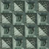 green checked wallpaper from christian lacroix