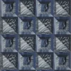 blue checked wallpaper from christian lacroix