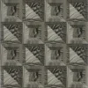 black-grey checked wallpaper from christian lacroix