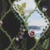 multicolour botanical wallpaper from christian lacroix