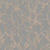 black-grey contemporary wallpaper from romo